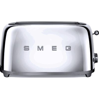Smeg TSF02SSUK 50s Style 4 Slice Toaster in Chrome Smeg TSF02SSUK 50s Style 4 Slice Toaster in Chrome